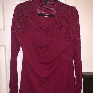Torrid key hole matron sweater size 1